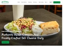 Website Screenshot De Vinci's Delicatessen & Catering