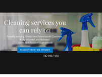 Harry's Happy Time Cleaning website screenshot