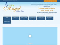 Angelseniorcare website screenshot
