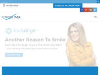 Forever Smile Dental Care website screenshot