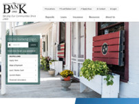 Bank of Fayette County website screenshot