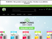 Urban Vape & CBD website screenshot