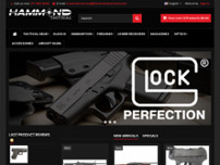 Hammond Tactical Solutions website screenshot