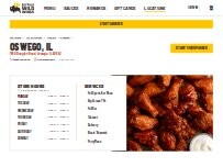 Website Screenshot Buffalo Wild Wings