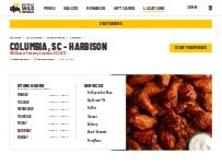 Website Screenshot Buffalo Wild Wings