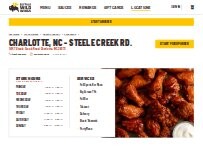 Website Screenshot Buffalo Wild Wings
