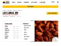 Website Screenshot Buffalo Wild Wings