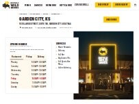 Website Screenshot Buffalo Wild Wings