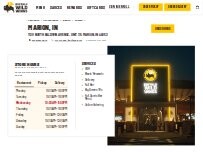 Website Screenshot Buffalo Wild Wings