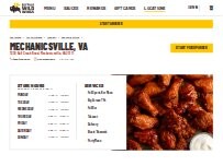 Website Screenshot Buffalo Wild Wings