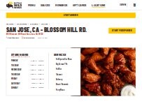 Website Screenshot Buffalo Wild Wings