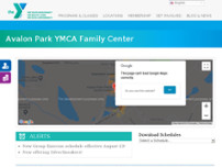 Screenshot for http://ymcacentralflorida.com/y-locations/avalon-park/