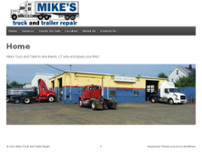 Mike's Truck & Trailer Repair Inc website screenshot