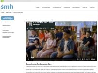 Website Screenshot SMH Heart Pavilion