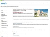 Website Screenshot Sarasota Memorial North Port ER & Care Center