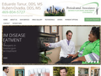 Dallas Periodontal Associates website screenshot