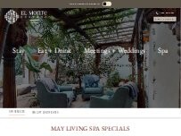 Website Screenshot The Living Spa