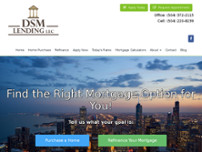 DSM Lending LLC website screenshot