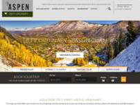 Aspen Chamber Resort Association website screenshot