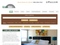 Avenue West Managed Corporate Housing website screenshot