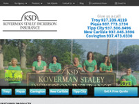 Koverman Staley Dickerson Insurance website screenshot