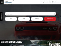 Uftring Chrysler Dodge Jeep Ram website screenshot