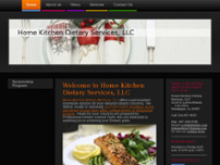 Home Kitchen Dietary Services website screenshot