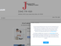 Dr. J Chiropractic & Wellness Center website screenshot