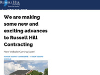 Russell Hill Contracting LLC website screenshot