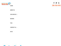 Restoration 1 of Winston-Salem website screenshot