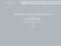 Plainview Taxi And Airport Service website screenshot