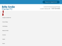Brite Smile Center PC website screenshot