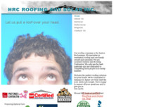 HRC Roofing and Solar Inc. website screenshot