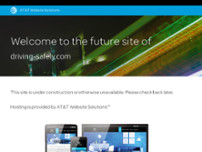 Driving Safely website screenshot