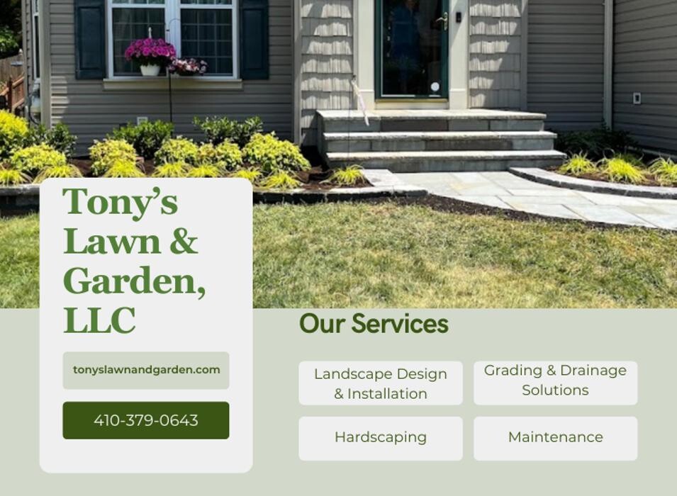 Images Tony's Lawn & Garden, LLC.