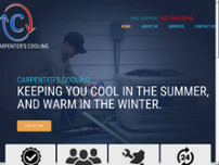Screenshot for http://www.carpenterscooling.net/