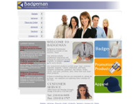 Badgeman Promotional Products website screenshot