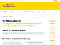 Screenshot for http://www.carshipped.com