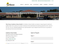 Screenshot for https://sunflowerhomehealth.com/grenada-ms