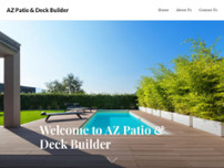 Screenshot for https://www.azpatiodeckbuilder.com
