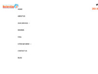 Restoration 1 of Southern Connecticut website screenshot