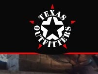 Website Screenshot Texas Outfitters