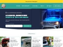 Website Screenshot Zips Car Wash