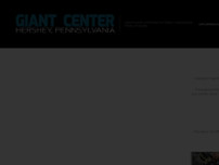 Screenshot for http://www.giantcenterhershey.com/