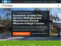 Website Screenshot Earthworks Tree Service