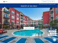 Website Screenshot Resort at 925 Main