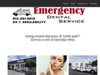 Screenshot for http://emergencydentalservicesavannah.com/