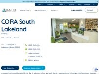 Website Screenshot CORA Physical Therapy South Lakeland