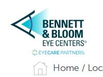 Website Screenshot Bennett & Bloom Eye Centers