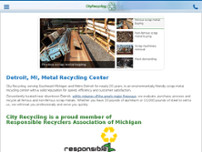 Chesterfield Recycling Inc website screenshot